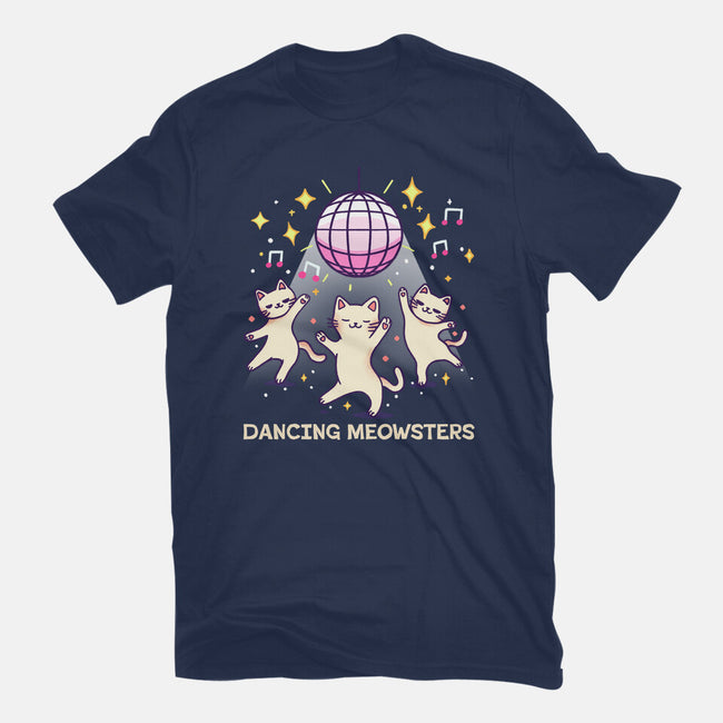 Dancing Meowsters-Mens-Premium-Tee-fanfreak1