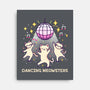 Dancing Meowsters-None-Stretched-Canvas-fanfreak1