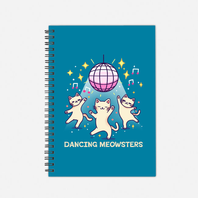 Dancing Meowsters-None-Dot Grid-Notebook-fanfreak1