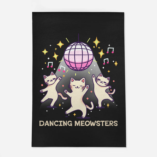 Dancing Meowsters-None-Outdoor-Rug-fanfreak1