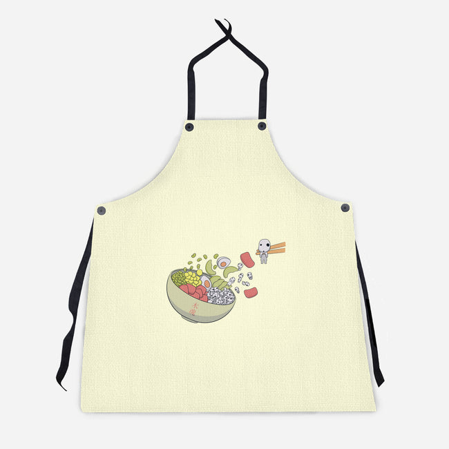 Kodama Poke-Unisex-Kitchen-Apron-Claudia