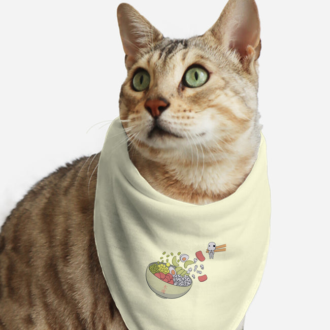 Kodama Poke-Cat-Bandana-Pet Collar-Claudia