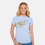 Kodama Poke-Womens-Fitted-Tee-Claudia