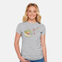 Kodama Poke-Womens-Fitted-Tee-Claudia