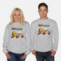 Burger And Beer Marathon-Unisex-Crew Neck-Sweatshirt-naomori