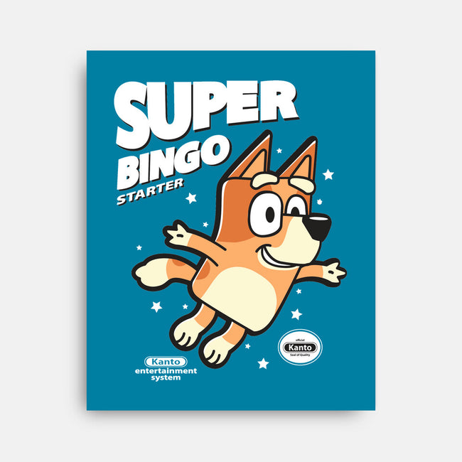 Super Bingo Starter-None-Stretched-Canvas-turborat14