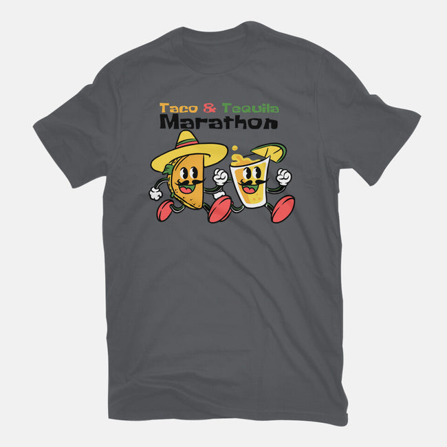 Taco And Tequila Marathon-Mens-Heavyweight-Tee-naomori