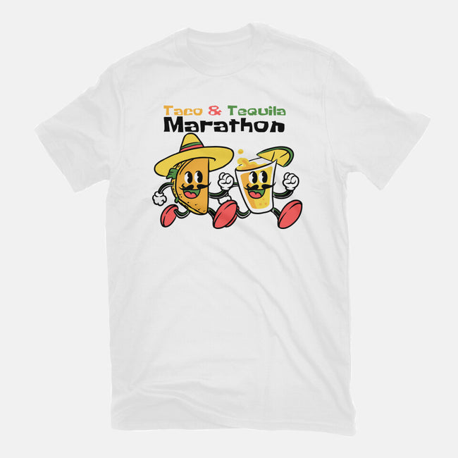 Taco And Tequila Marathon-Womens-Fitted-Tee-naomori