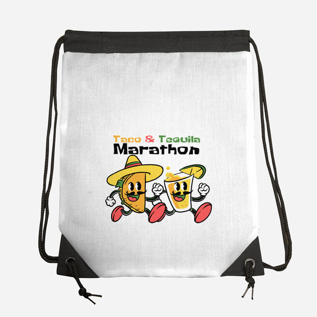 Taco And Tequila Marathon-None-Drawstring-Bag-naomori