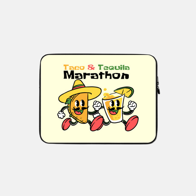 Taco And Tequila Marathon-None-Zippered-Laptop Sleeve-naomori