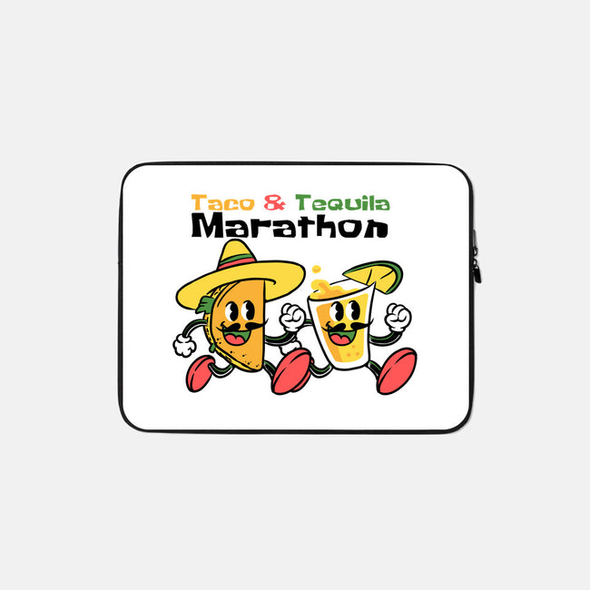 Taco And Tequila Marathon-None-Zippered-Laptop Sleeve-naomori