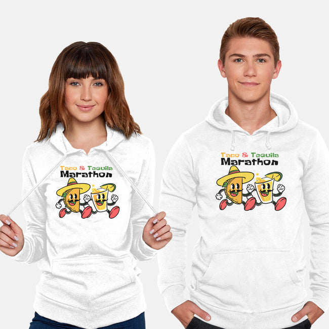 Taco And Tequila Marathon-Unisex-Pullover-Sweatshirt-naomori