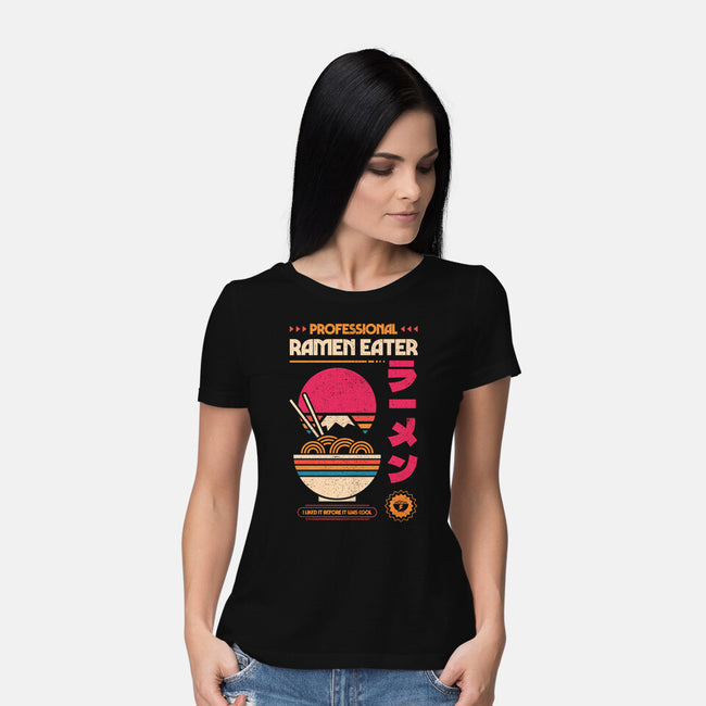 Professional Ramen Eater-Womens-Basic-Tee-sachpica