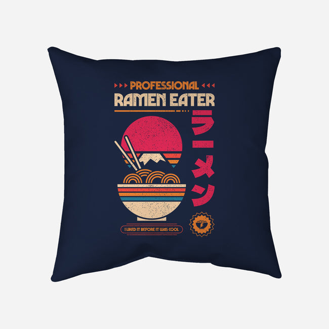 Professional Ramen Eater-None-Non-Removable Cover w Insert-Throw Pillow-sachpica