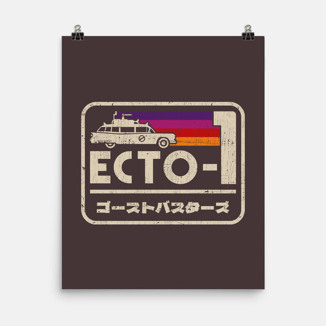 Iconic Ecto-1-None-Matte-Poster-sachpica