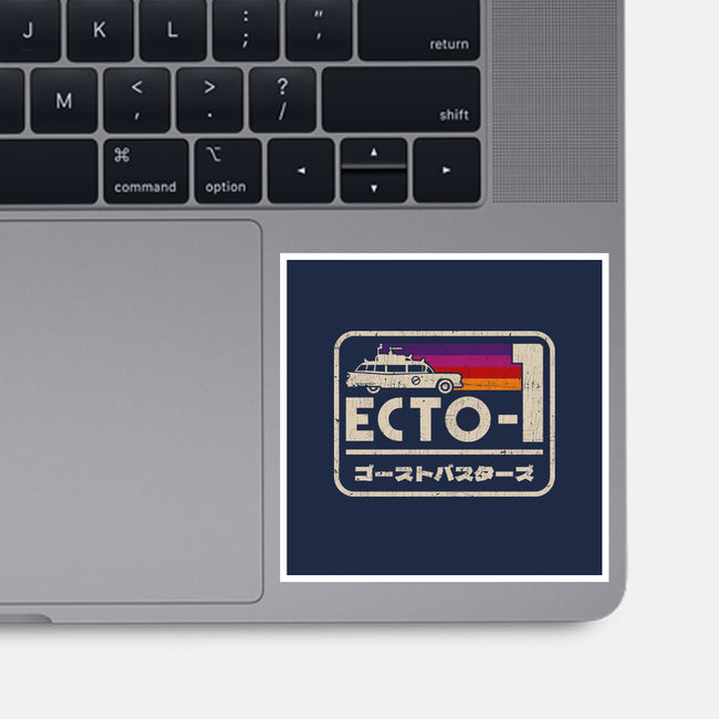 Iconic Ecto-1-None-Glossy-Sticker-sachpica