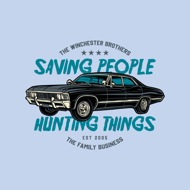 Saving People And Hunting Things-Baby-Basic-Tee-gorillafamstudio