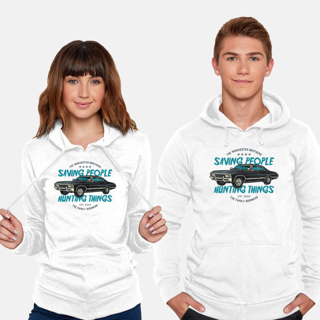 Saving People And Hunting Things-Unisex-Pullover-Sweatshirt-gorillafamstudio