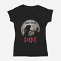 Coffee Sucker-Womens-V-Neck-Tee-Tronyx79