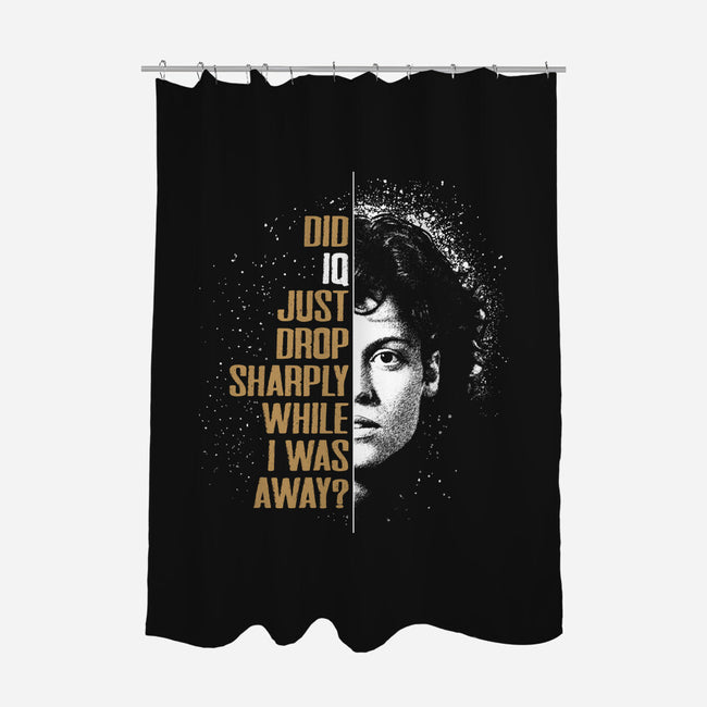 IQ Dropping-None-Polyester-Shower Curtain-Tronyx79