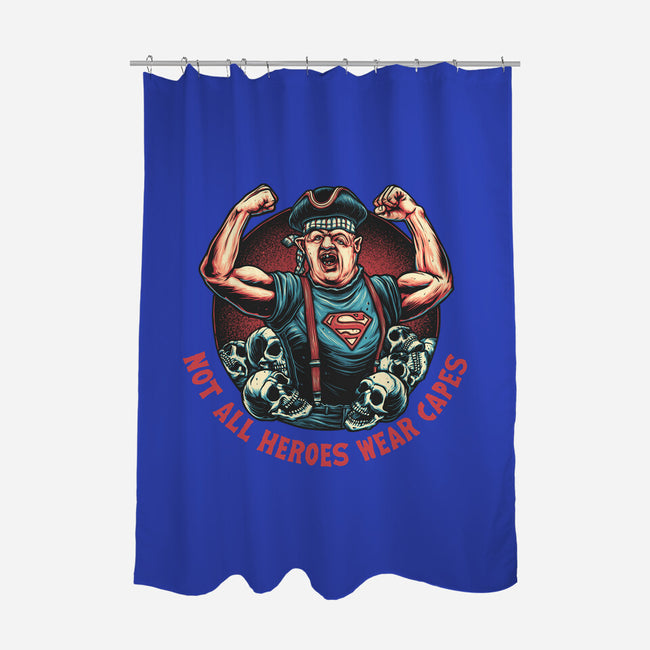 Not All Heroes Wear Capes-None-Polyester-Shower Curtain-momma_gorilla