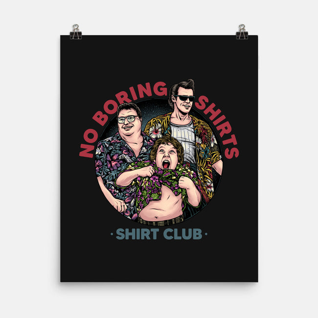 No Boring Shirts-None-Matte-Poster-momma_gorilla