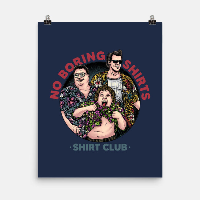 No Boring Shirts-None-Matte-Poster-momma_gorilla