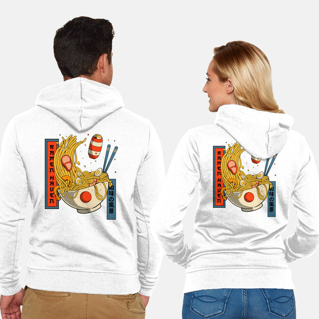 Ramen Haven-Unisex-Zip-Up-Sweatshirt-leepianti