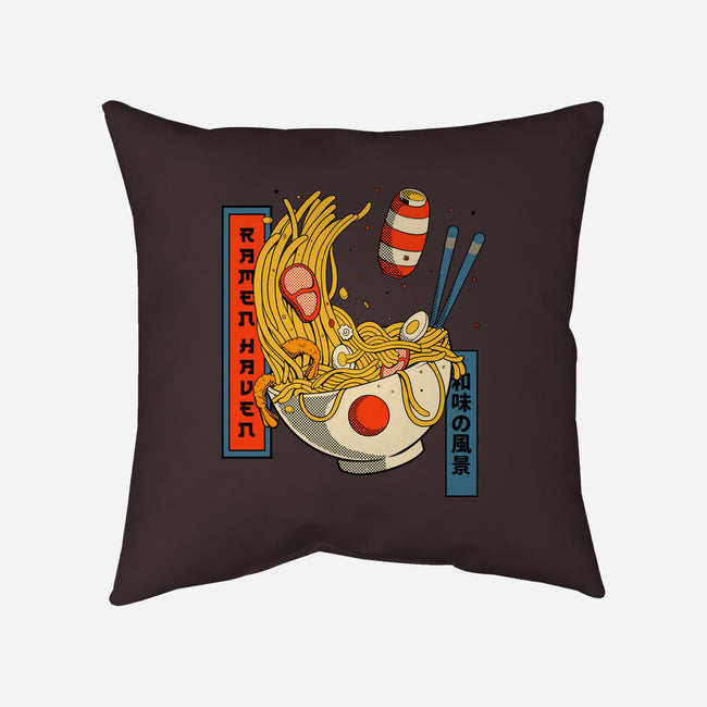 Ramen Haven-None-Non-Removable Cover w Insert-Throw Pillow-leepianti