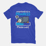 Penguin Overthinking In Progress-Womens-Fitted-Tee-NemiMakeit