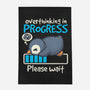 Penguin Overthinking In Progress-None-Indoor-Rug-NemiMakeit