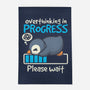 Penguin Overthinking In Progress-None-Indoor-Rug-NemiMakeit