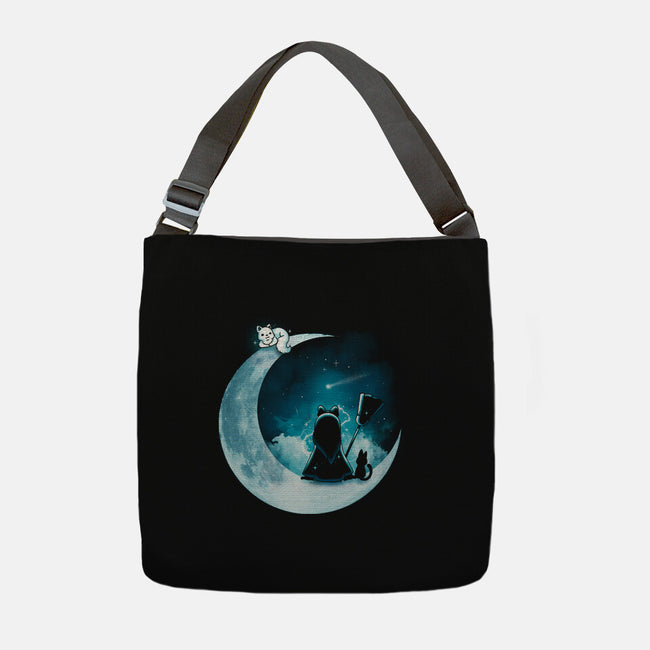 Witch Moon-None-Adjustable Tote-Bag-Vallina84