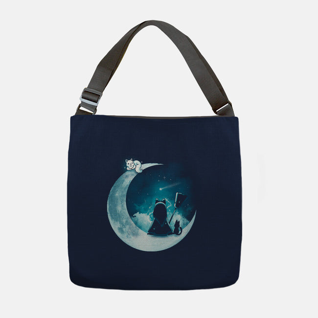 Witch Moon-None-Adjustable Tote-Bag-Vallina84