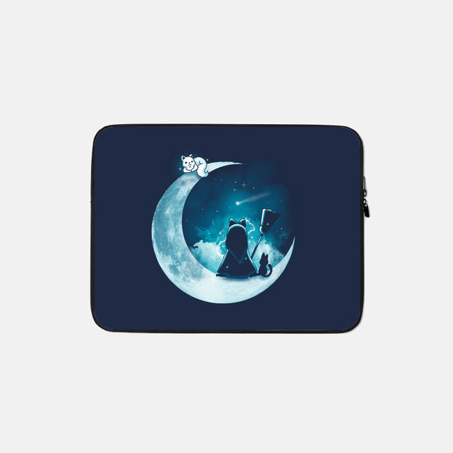 Witch Moon-None-Zippered-Laptop Sleeve-Vallina84