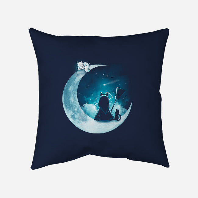 Witch Moon-None-Removable Cover w Insert-Throw Pillow-Vallina84