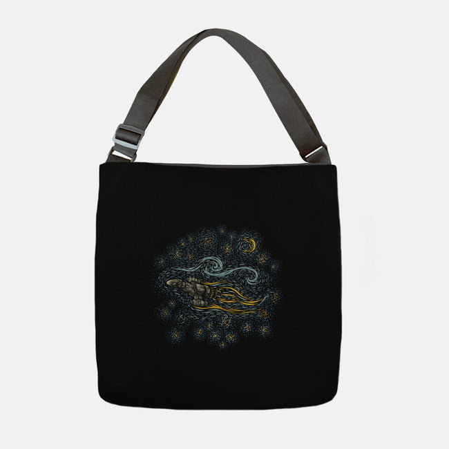 Shiny Night-None-Adjustable Tote-Bag-kg07