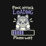 Panic Attack Loading-None-Removable Cover w Insert-Throw Pillow-NemiMakeit