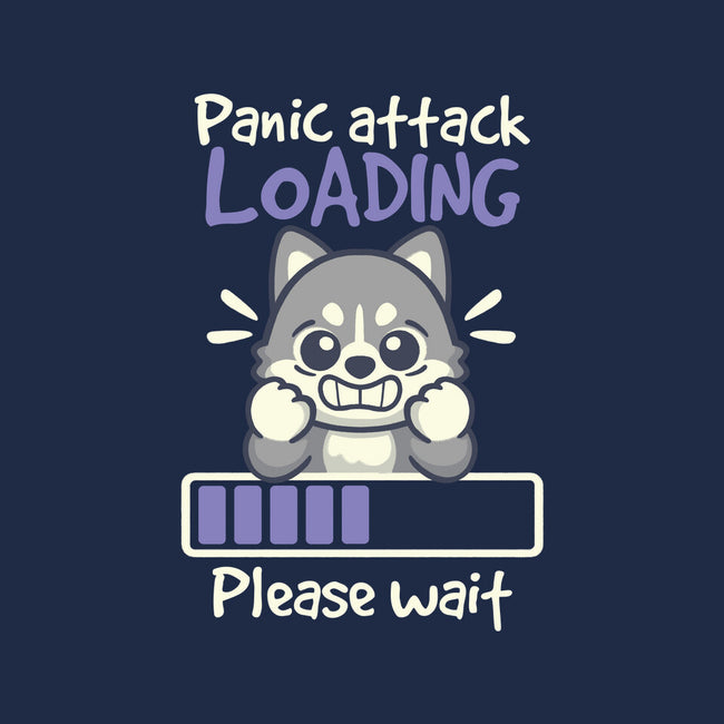 Panic Attack Loading-None-Removable Cover w Insert-Throw Pillow-NemiMakeit