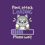 Panic Attack Loading-None-Removable Cover w Insert-Throw Pillow-NemiMakeit