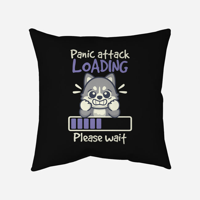 Panic Attack Loading-None-Non-Removable Cover w Insert-Throw Pillow-NemiMakeit