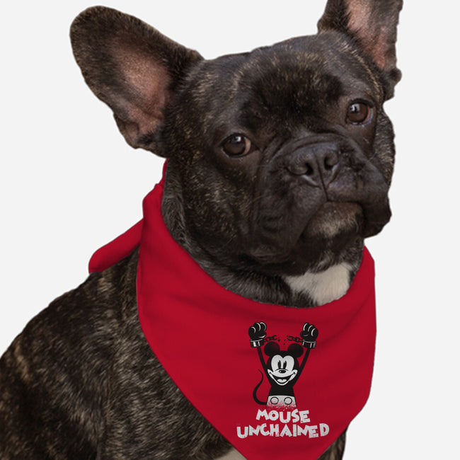 Mouse Unchained-Dog-Bandana-Pet Collar-zascanauta