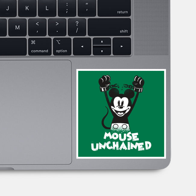 Mouse Unchained-None-Glossy-Sticker-zascanauta