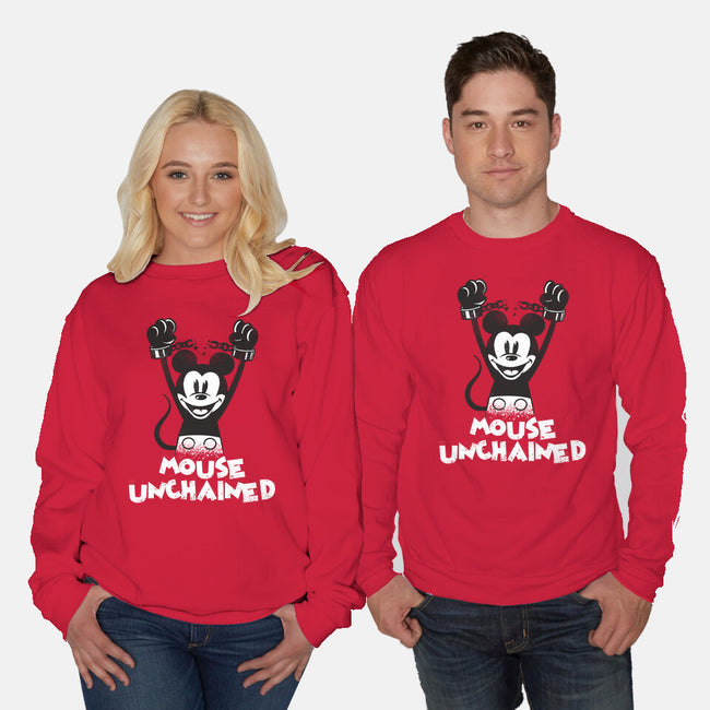 Mouse Unchained-Unisex-Crew Neck-Sweatshirt-zascanauta