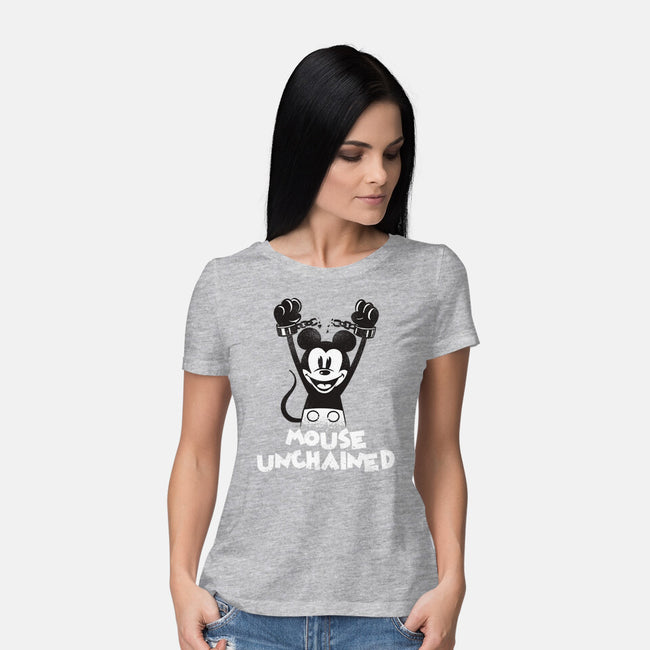 Mouse Unchained-Womens-Basic-Tee-zascanauta