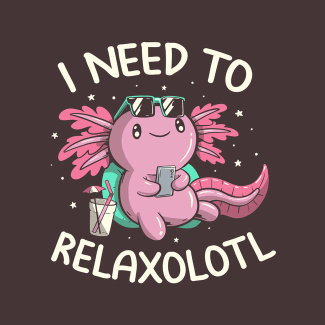 I Need To Relaxalotl-None-Beach-Towel-koalastudio