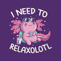 I Need To Relaxalotl-Womens-Basic-Tee-koalastudio