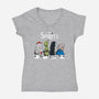 The Spirits-Womens-V-Neck-Tee-drbutler