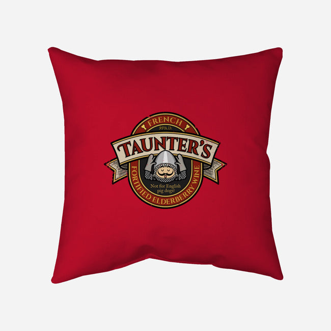 Taunter’s Wine-None-Removable Cover w Insert-Throw Pillow-drbutler