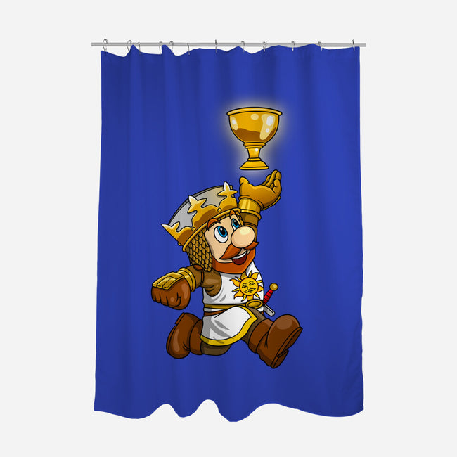 Super Grail Bros-None-Polyester-Shower Curtain-drbutler